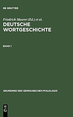 Seller image for Maurer, Friedrich; Maurer, Friedrich; Maurer, Friedrich; Stroh, Friedrich; Stroh, Friedrich; Stroh, Friedrich; Rupp, Heinz; Rupp, Heinz; Rupp, Heinz: . Der Germanischen Philologie) (German Edition) [Hardcover ] for sale by booksXpress