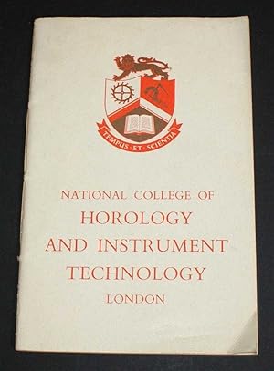 National College of Horology and Instrument Technology (accommodated at the Northampton Polytechnic)