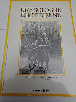 Image du vendeur pour UNE SOLOGNE QUOTIDIENNE mis en vente par La voix au chapitre