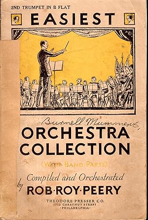 Seller image for Easiest Orchestra Collection with Band Parts: 2nd Trumpet in B Flat for sale by Dorley House Books, Inc.