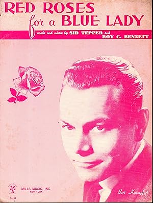 Bild des Verkufers fr SHEET MUSIC: "Red Roses for a Blue Lady" zum Verkauf von Dorley House Books, Inc.
