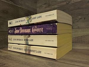 Seller image for The James River Trilogy, Jude Deveraux (Counterfeit Lady, River Lady, Lost Lady for sale by Archives Books inc.