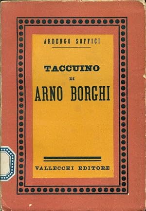 Bild des Verkufers fr Taccuino di Arno Borghi zum Verkauf von Studio Bibliografico Marini