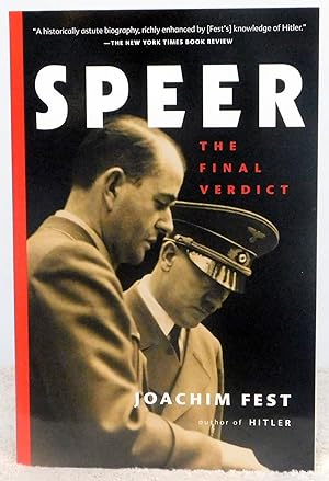 Seller image for Speer: The Final Verdict for sale by Argyl Houser, Bookseller