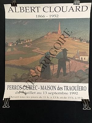 AFFICHE DE GALERIE-MAISON DES TRAOUIERO-PERROS GUIREC