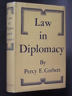 Imagen del vendedor de Law in Diplomacy a la venta por Bookworks [MWABA, IOBA]