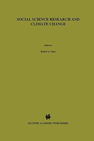 Seller image for Social Science Research and Climate Change: An Interdisciplinary Appraisal [Soft Cover ] for sale by booksXpress