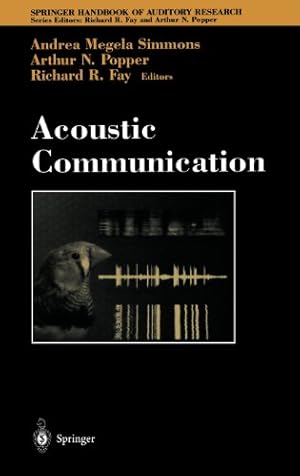 Imagen del vendedor de Acoustic Communication (Springer Handbook of Auditory Research) [Hardcover ] a la venta por booksXpress