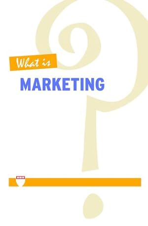 Seller image for What Is Marketing? by Review, Harvard Business, Silk, Alvin J. [Hardcover ] for sale by booksXpress