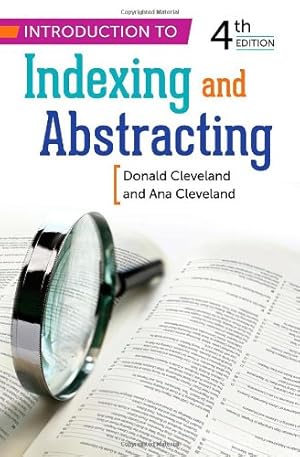 Seller image for Introduction to Indexing and Abstracting, 4th Edition [Soft Cover ] for sale by booksXpress
