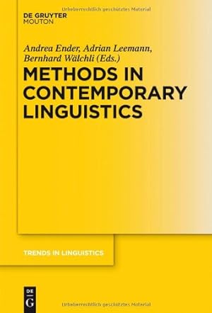 Seller image for Methods in Contemporary Linguistics (Trends in Linguistics: Studies and Monographs) [Hardcover ] for sale by booksXpress