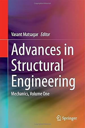 Imagen del vendedor de Advances in Structural Engineering: Mechanics, Volume One [Hardcover ] a la venta por booksXpress