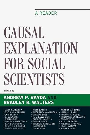 Bild des Verkufers fr Causal Explanation for Social Scientists: A Reader [Paperback ] zum Verkauf von booksXpress