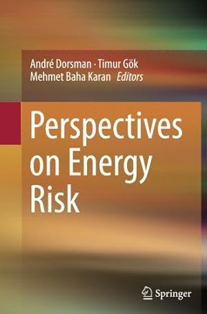Imagen del vendedor de Perspectives on Energy Risk [Paperback ] a la venta por booksXpress