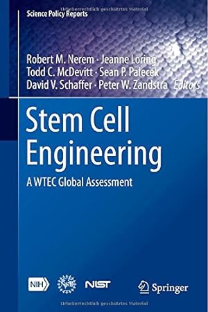 Image du vendeur pour Stem Cell Engineering: A WTEC Global Assessment (Science Policy Reports) [Hardcover ] mis en vente par booksXpress