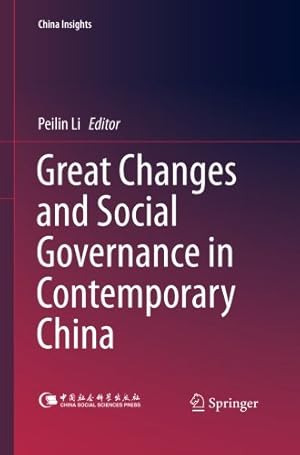 Seller image for Great Changes and Social Governance in Contemporary China (China Insights) [Paperback ] for sale by booksXpress