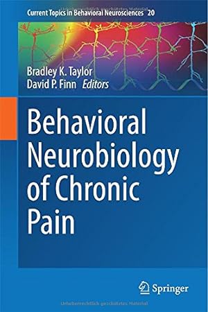 Immagine del venditore per Behavioral Neurobiology of Chronic Pain (Current Topics in Behavioral Neurosciences) [Hardcover ] venduto da booksXpress