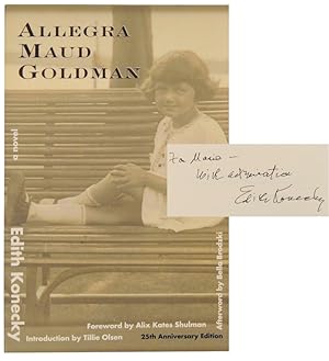 Image du vendeur pour Allegra Maud Goldman (Signed) mis en vente par Jeff Hirsch Books, ABAA