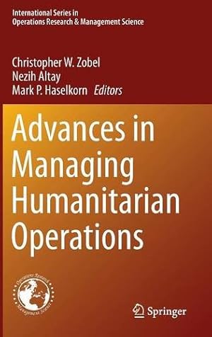 Image du vendeur pour Advances in Managing Humanitarian Operations (International Series in Operations Research & Management Science) [Hardcover ] mis en vente par booksXpress