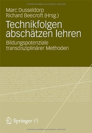 Immagine del venditore per Technikfolgen abschätzen lehren: Bildungspotenziale transdisziplinärer Methoden (German Edition) [Paperback ] venduto da booksXpress