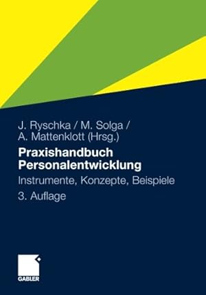 Seller image for Praxishandbuch Personalentwicklung: Instrumente, Konzepte, Beispiele (German Edition) [Paperback ] for sale by booksXpress