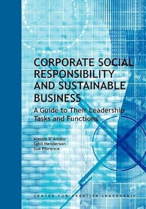 Image du vendeur pour Corporate Social Responsibility and Sustainable Business: A Guide to Leadership Tasks and Functions [Soft Cover ] mis en vente par booksXpress