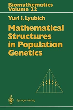 Immagine del venditore per Mathematical Structures in Population Genetics (Biomathematics) [Soft Cover ] venduto da booksXpress