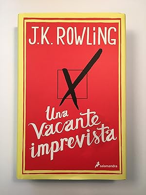 Seller image for Una vacante imprevista for sale by SELECTA BOOKS