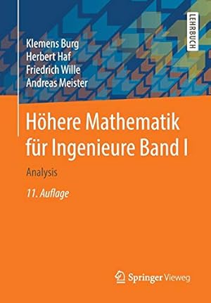 Seller image for Höhere Mathematik für Ingenieure Band I: Analysis (German Edition) [Soft Cover ] for sale by booksXpress