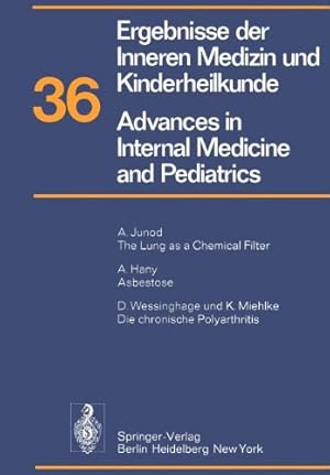 Seller image for Ergebnisse der Inneren Medizin und Kinderheilkunde / Advances in Internal Medicine and Pediatrics: Neue Folge (Ergebnisse der Inneren Medizin und . and Pediatrics) (German and English Edition) by Frick, P., Harnack, G.-A. von, Martini, G. A., Prader, A., Schoen, R., Wolff, H. P. [Paperback ] for sale by booksXpress