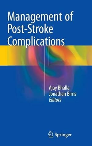 Immagine del venditore per Management of Post-Stroke Complications [Hardcover ] venduto da booksXpress