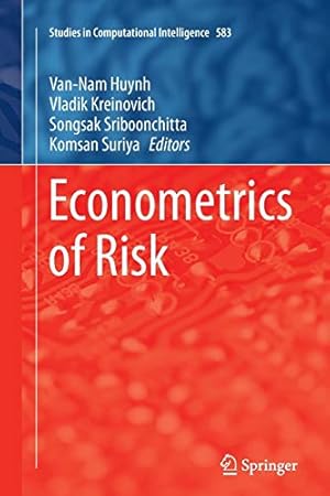 Seller image for Econometrics of Risk (Studies in Computational Intelligence) [Paperback ] for sale by booksXpress