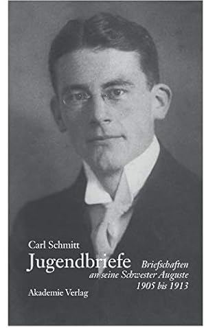 Imagen del vendedor de Carl Schmitt - Jugendbriefe (German Edition) [Hardcover ] a la venta por booksXpress