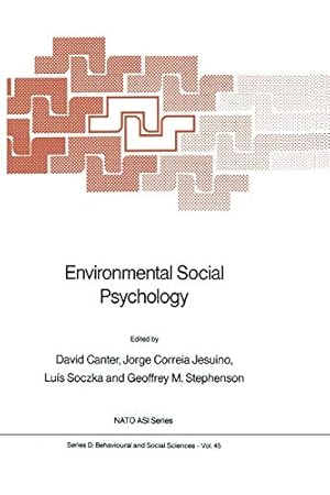 Immagine del venditore per Environmental Social Psychology (Nato Science Series D:) (Volume 45) [Soft Cover ] venduto da booksXpress