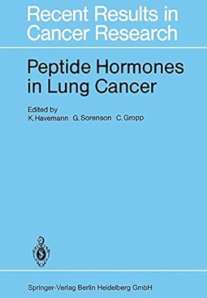 Image du vendeur pour Peptide Hormones in Lung Cancer (Recent Results in Cancer Research) [Paperback ] mis en vente par booksXpress