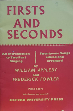 Seller image for Firsts and Seconds: An Introduction to Two-Part Singing for sale by Eaglestones