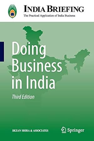 Imagen del vendedor de Doing Business in India (India Briefing) [Paperback ] a la venta por booksXpress