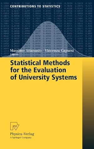 Immagine del venditore per Statistical Methods for the Evaluation of University Systems (Contributions to Statistics) [Hardcover ] venduto da booksXpress