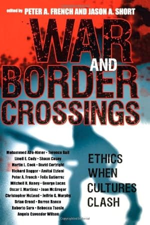 Seller image for War and Border Crossings: Ethics When Cultures Clash [Hardcover ] for sale by booksXpress