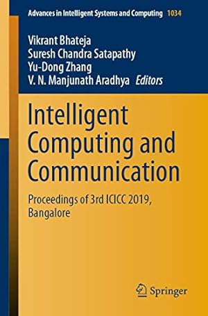 Immagine del venditore per Intelligent Computing and Communication: Proceedings of 3rd ICICC 2019, Bangalore (Advances in Intelligent Systems and Computing) [Soft Cover ] venduto da booksXpress