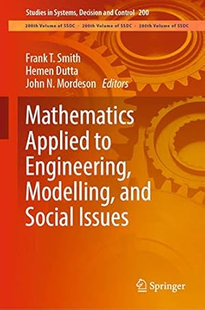 Seller image for Mathematics Applied to Engineering, Modelling, and Social Issues (Studies in Systems, Decision and Control) [Hardcover ] for sale by booksXpress