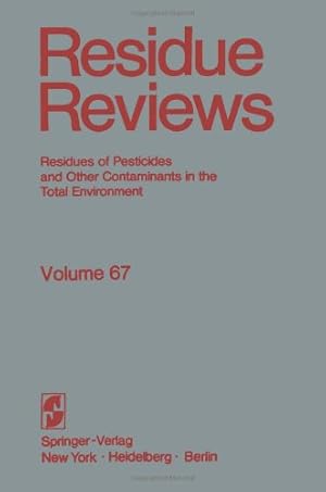 Immagine del venditore per Residue Reviews: The citrus reentry problem: Research on its causes and effects, and approaches to its minimization (Reviews of Environmental Contamination and Toxicology) by Gunther, Francis A., Gunther, Jane Davies [Paperback ] venduto da booksXpress