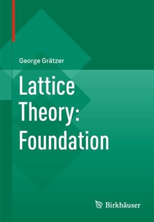 Immagine del venditore per Lattice Theory: Foundation [Soft Cover ] venduto da booksXpress