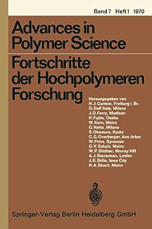 Seller image for Fortschritte Der Hochpolymeren Forschung (Advances in Polymer Science) [Soft Cover ] for sale by booksXpress