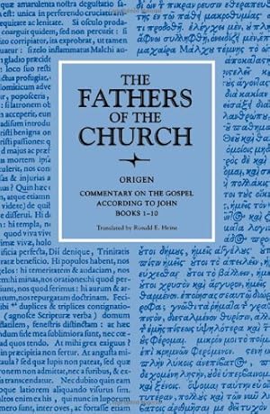 Seller image for Commentary on the Gospel According to John, Books 1-10 (Fathers of the Church Patristic Series) by Origen [Paperback ] for sale by booksXpress