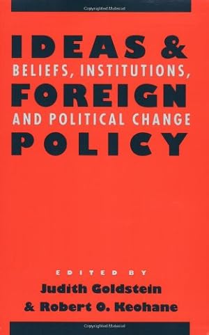 Immagine del venditore per Ideas and Foreign Policy: Beliefs, Institutions, and Political Change (Cornell Studies in Political Economy) [Paperback ] venduto da booksXpress