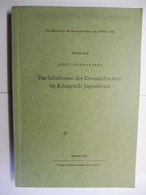 Seller image for Das Schulwesen der Donauschwaben im Knigreich Jugoslawien *. for sale by Antiquariat am Ungererbad-Wilfrid Robin