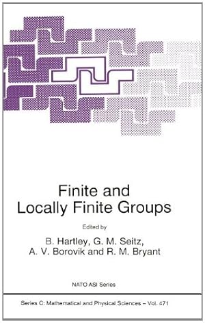 Imagen del vendedor de Finite and Locally Finite Groups (Nato Science Series C:) [Hardcover ] a la venta por booksXpress