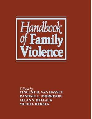 Bild des Verkufers fr Handbook of Family Violence [Paperback ] zum Verkauf von booksXpress