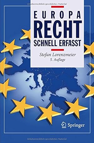 Seller image for Europarecht - Schnell erfasst (German Edition) by Lorenzmeier, Stefan [Paperback ] for sale by booksXpress